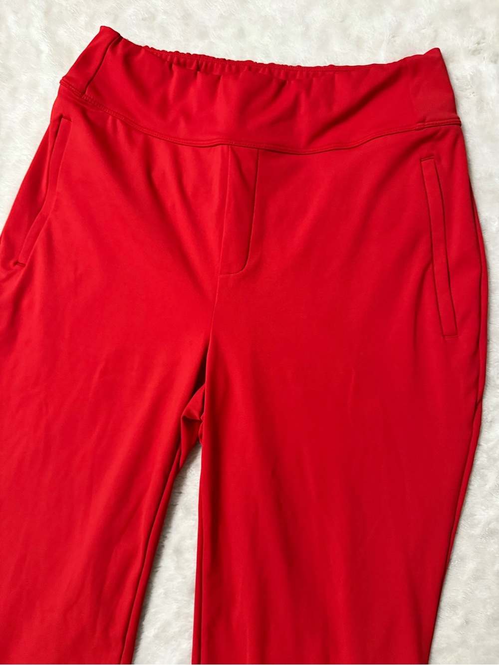 Halara Flex™ DayStretch Mid Rise Side Zipper Pocket Work Flare Pants - Picture 7 of 14